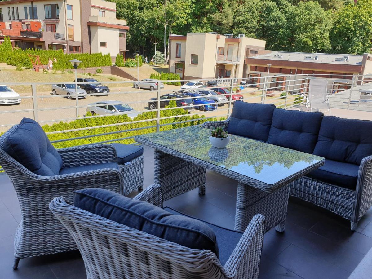 Apartament Z Tarasem Wiselka Luaran gambar